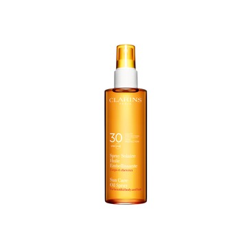 Spray Aceite Solar Embellecedor Alta Protección UVA/UVB 30 Clarins 150ml 